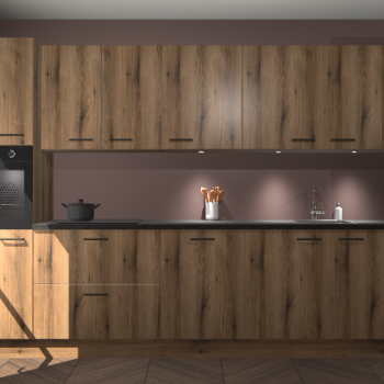 Goud eiken keuken Wels 59046