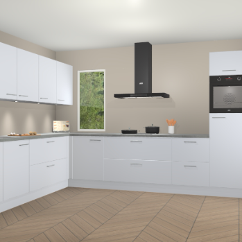 Sneeuwwitte keuken Harare 75762