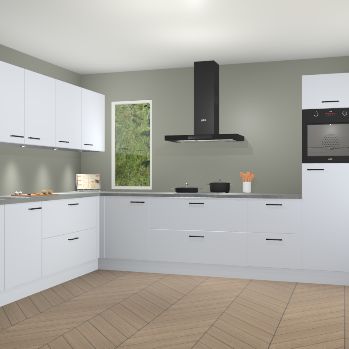 Sneeuwwitte keuken Harare 75765