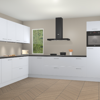 Sneeuwwitte keuken Harare 75768