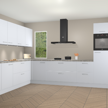 Sneeuwwitte keuken Harare 75774