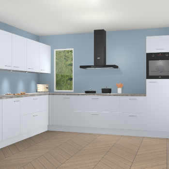 Sneeuwwitte keuken Harare 75775