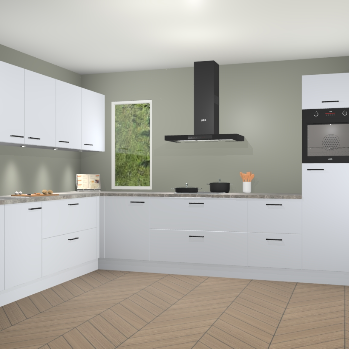 Sneeuwwitte keuken Harare 75868