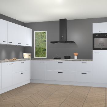 Sneeuwwitte keuken Harare 75778