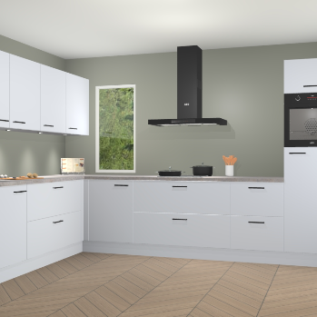 Sneeuwwitte keuken Harare 75783