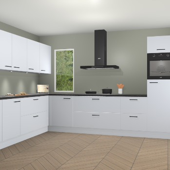 Sneeuwwitte keuken Harare 75789