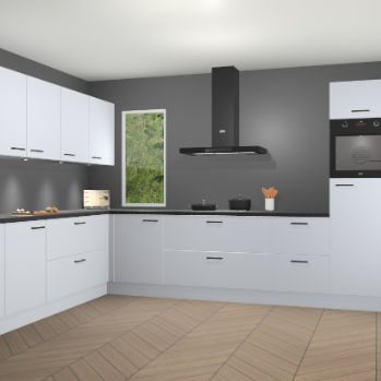 Sneeuwwitte keuken Harare 75790