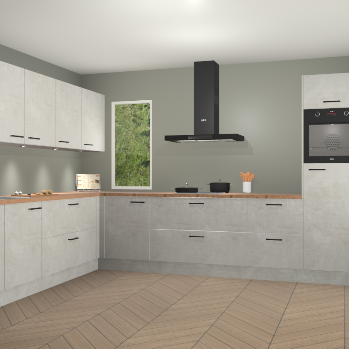 Beton Opal keuken Harare 74964