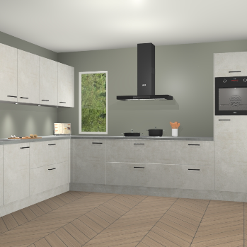 Beton Opal keuken Harare 74983