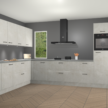 Beton Opal keuken Harare 74984