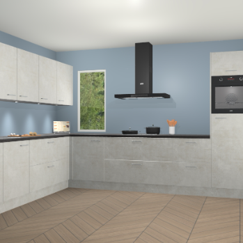 Beton Opal keuken Harare 74987