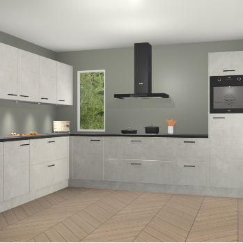 Beton Opal keuken Harare 74989