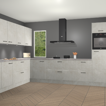 Beton Opal keuken Harare 75002