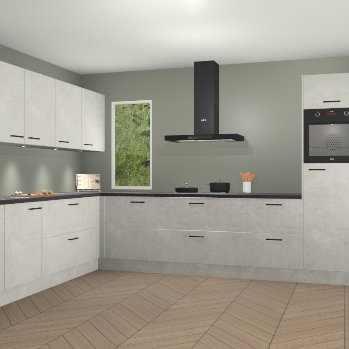 Beton Opal keuken Harare 75009