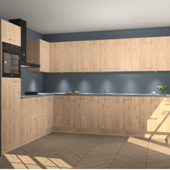 Madera Natuur keuken Debar 75718