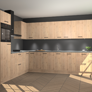 Madera Natuur keuken Debar 75720