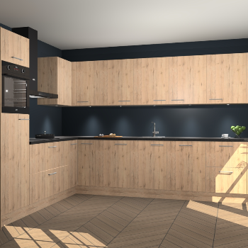 Madera Natuur keuken Debar 75723