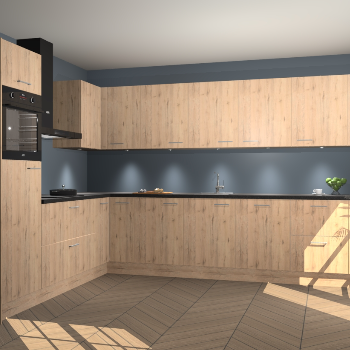 Madera Natuur keuken Debar 75724