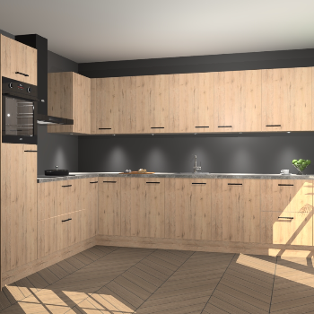 Madera Natuur keuken Debar 75732