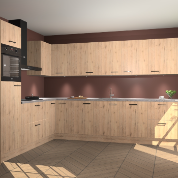 Madera Natuur keuken Debar 75739