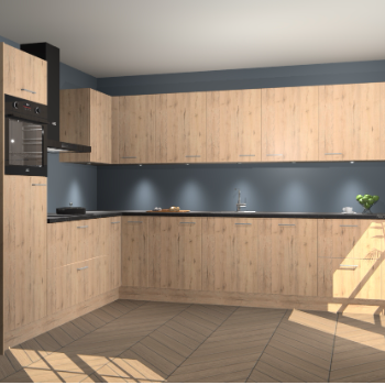 Madera Natuur keuken Debar 75742