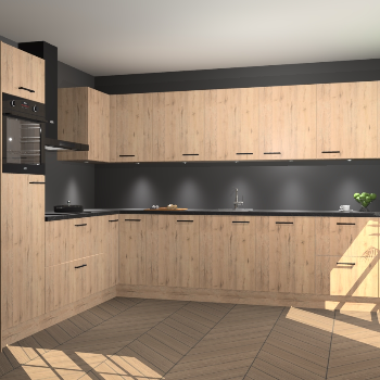 Madera Natuur keuken Debar 75744
