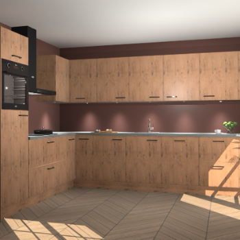 Astoria Eiken keuken Debar 75841