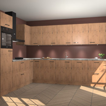 Astoria Eiken keuken Debar 75853