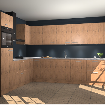 Astoria Eiken keuken Debar 75855