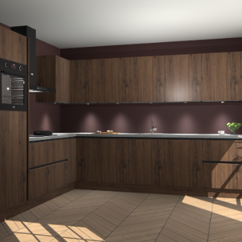 Noten greeploze keuken Debar 75956