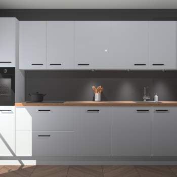 Sneeuwwitte hoogglans keuken Wels 60794