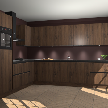 Noten greeploze keuken Debar 75962