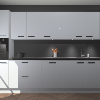 Sneeuwwitte hoogglans keuken Wels 60902