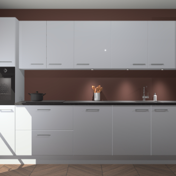 Sneeuwwitte hoogglans keuken Wels 61038