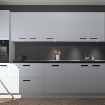 Sneeuwwitte hoogglans keuken Wels 61042