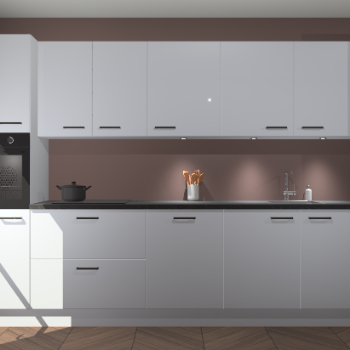 Sneeuwwitte hoogglans keuken Wels 61043