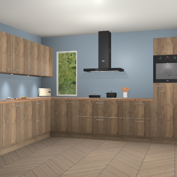 Chocolade eiken keuken Harare 75748