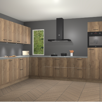 Chocolade eiken keuken Harare 75885