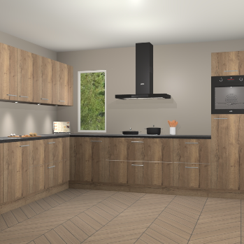 Chocolade eiken keuken Harare 75887