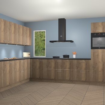 Chocolade eiken keuken Harare 75888