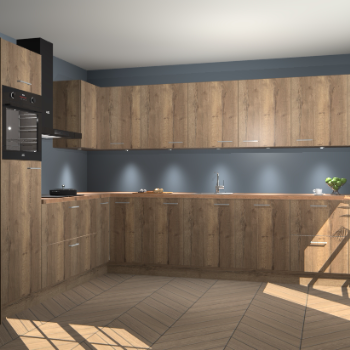 Chocolade Eiken keuken Debar 76545