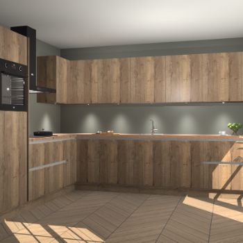 Chocolade Eiken greeploze keuken Debar 76547