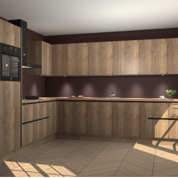 Chocolade Eiken greeploze keuken Debar 76553