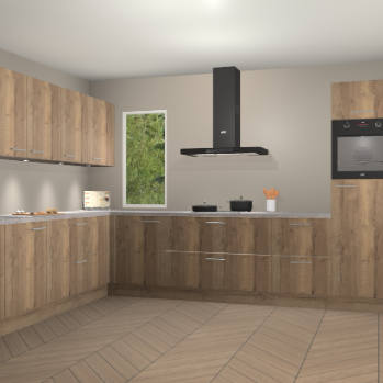 Chocolade eiken keuken Harare 75899