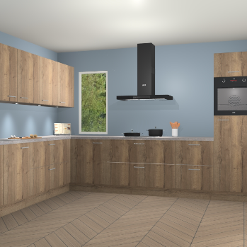 Chocolade eiken keuken Harare 75900