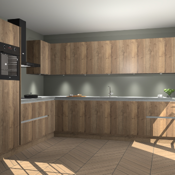 Chocolade Eiken greeploze keuken Debar 76569