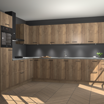 Chocolade Eiken keuken Debar 76570