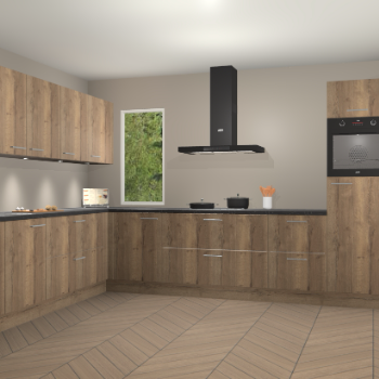 Chocolade eiken keuken Harare 75905