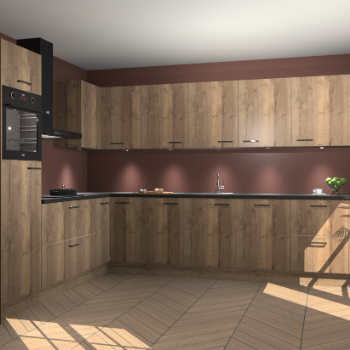 Chocolade Eiken keuken Debar 76577