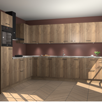 Chocolade Eiken keuken Debar 76589